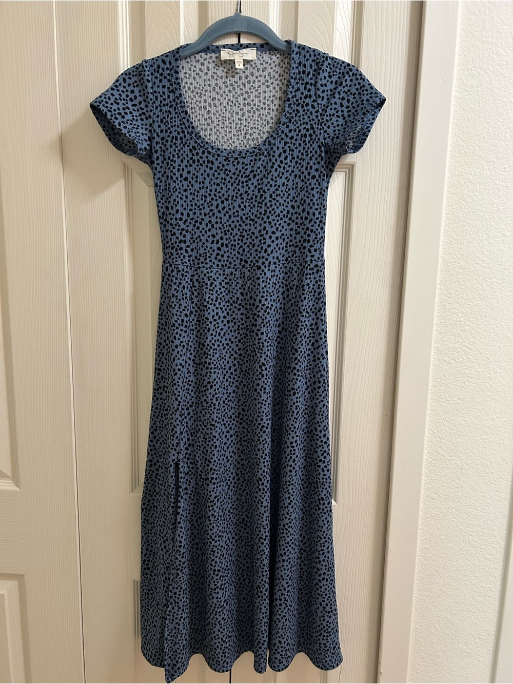 Jessica Simpson Leopard Print Maxi Dress